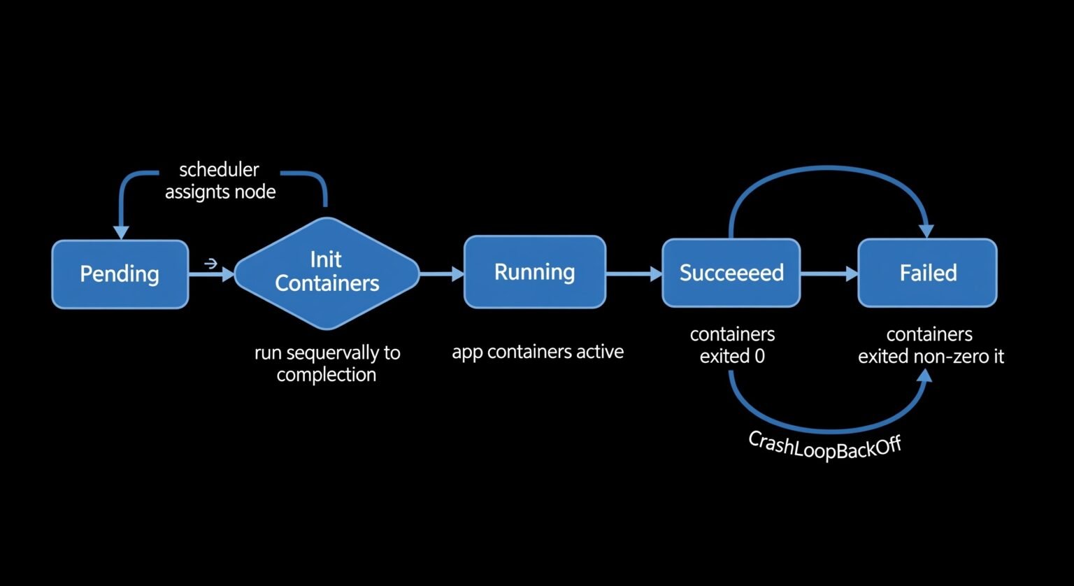 Kubernetes Pod Lifecycle - OpsCart